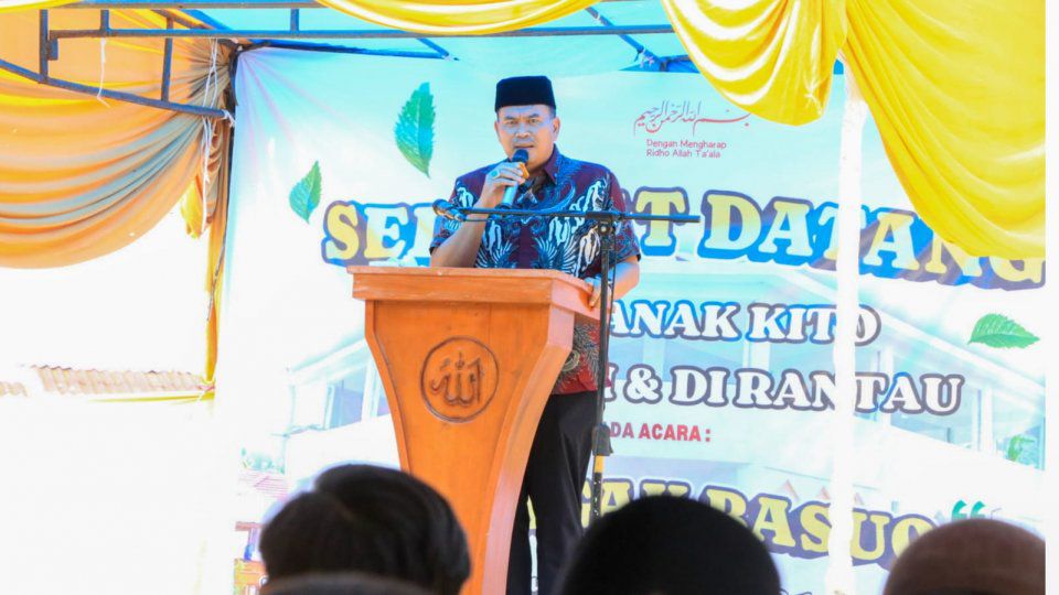 Wali Kota Pariaman Hadiri Taragak Basuo Ponpes Ibnu Abbas, Perkuat Silaturahmi dan Pendidikan Keagamaan