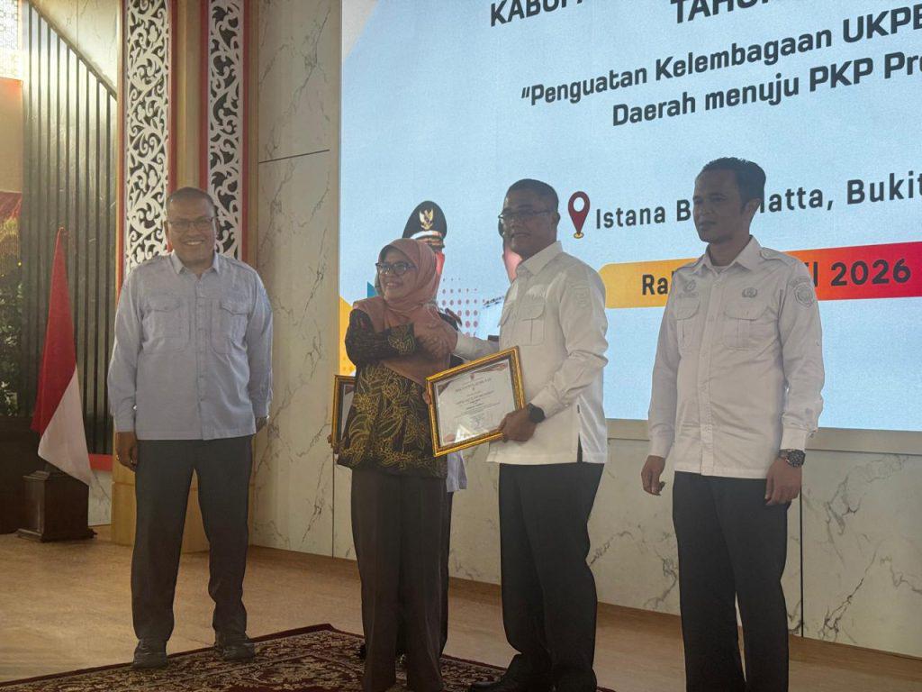 Payakumbuh Raih Penghargaan ITKP, Bukti Tata Kelola Pengadaan Makin Akuntabel