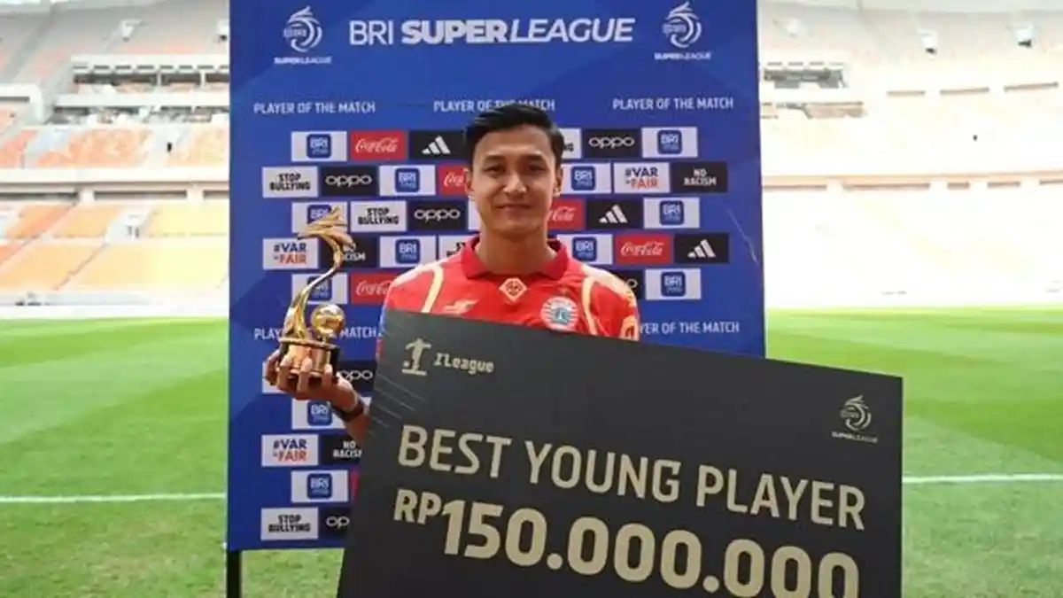 Dony Tri Pamungkas Raih Pemain Muda Terbaik BRI Super League 2025/26, Dipuji Pelatih Persija